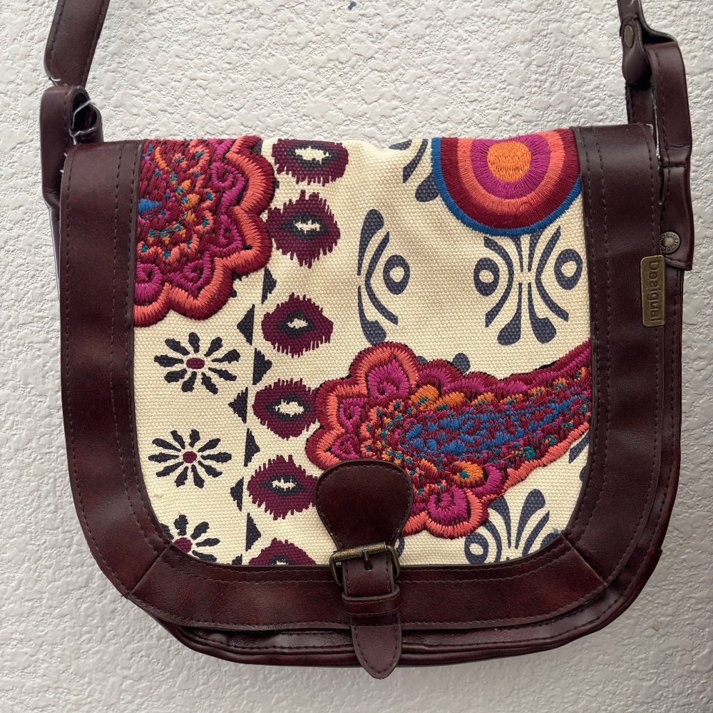 Desigual Paisley Crossbody